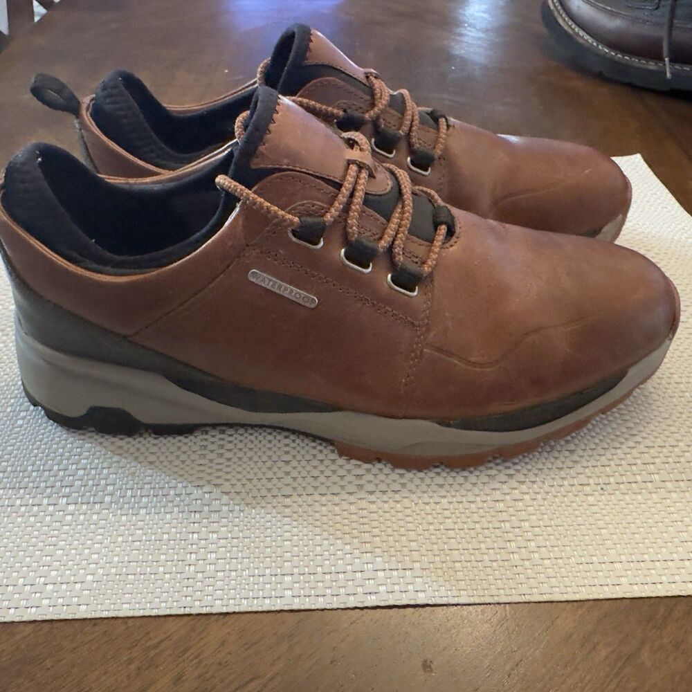 Johnston & Murphy XC4 Prentiss Brown Waterproof Sneakers 9.5M